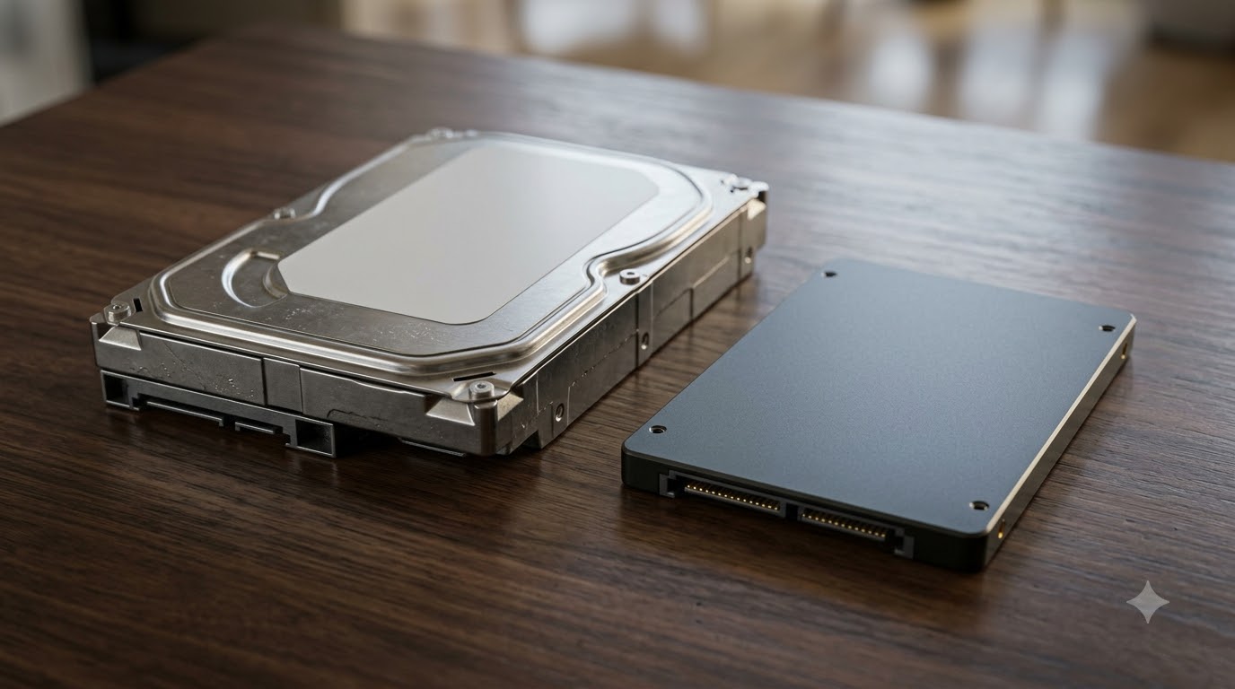 SSD và HDD khác nhau thế nào qua tốc độ, giá, độ bền, tiếng ồn và điện năng