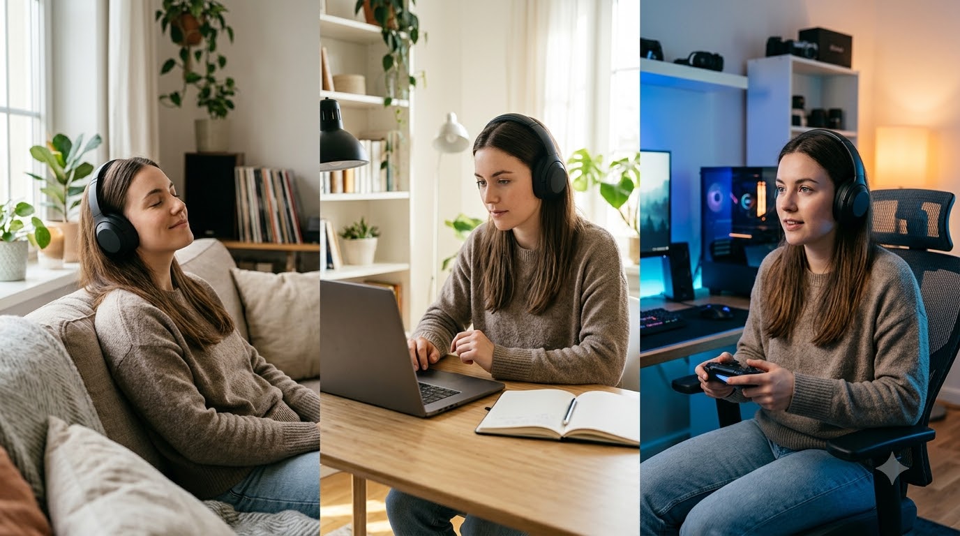 Cách chọn tai nghe bluetooth theo nhu cầu nghe nhạc, học online và chơi game