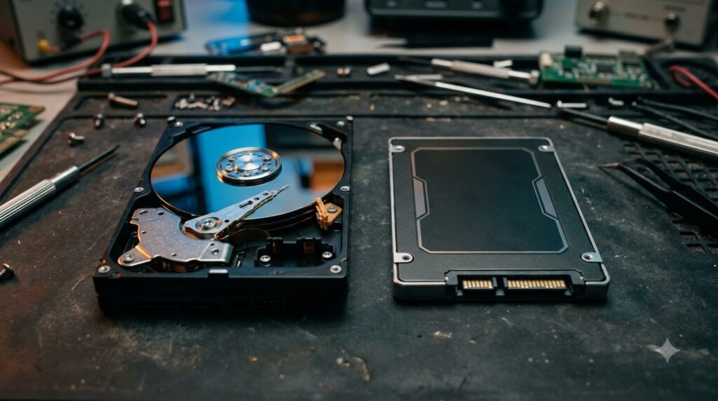 Chọn SSD cho hệ điều hành và HDD cho nhu cầu lưu trữ nhiều dữ liệu