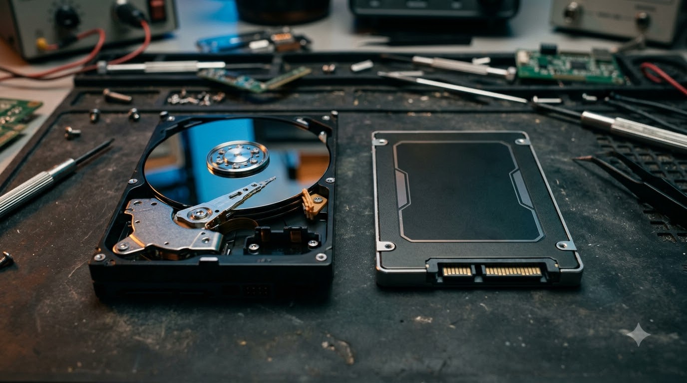 Chọn SSD cho hệ điều hành và HDD cho nhu cầu lưu trữ nhiều dữ liệu