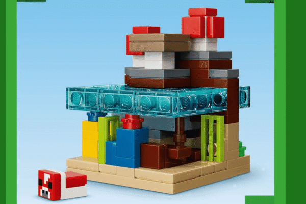 Khám Phá Bí Ẩn Hệ Sinh Thái Mini Trong Minecraft Qua Bộ LEGO Độc Đáo